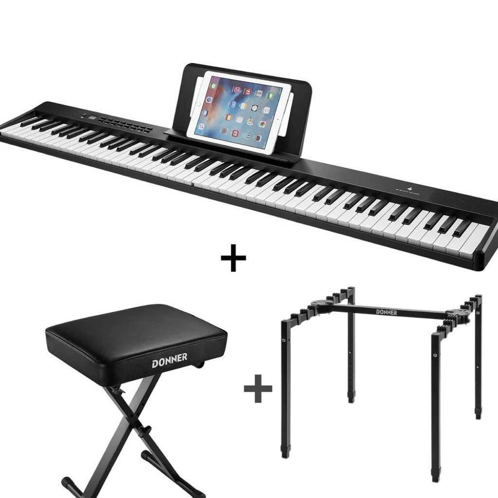 Donner DP-10 Piano digital portátil y plegable