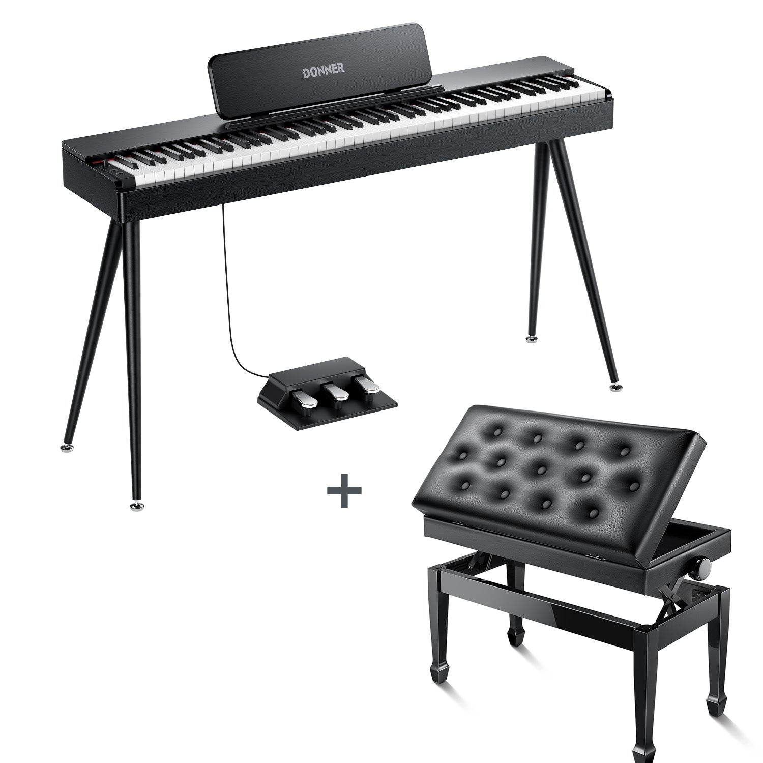 Donner OURA™ S100 Piano digital de estilo casero