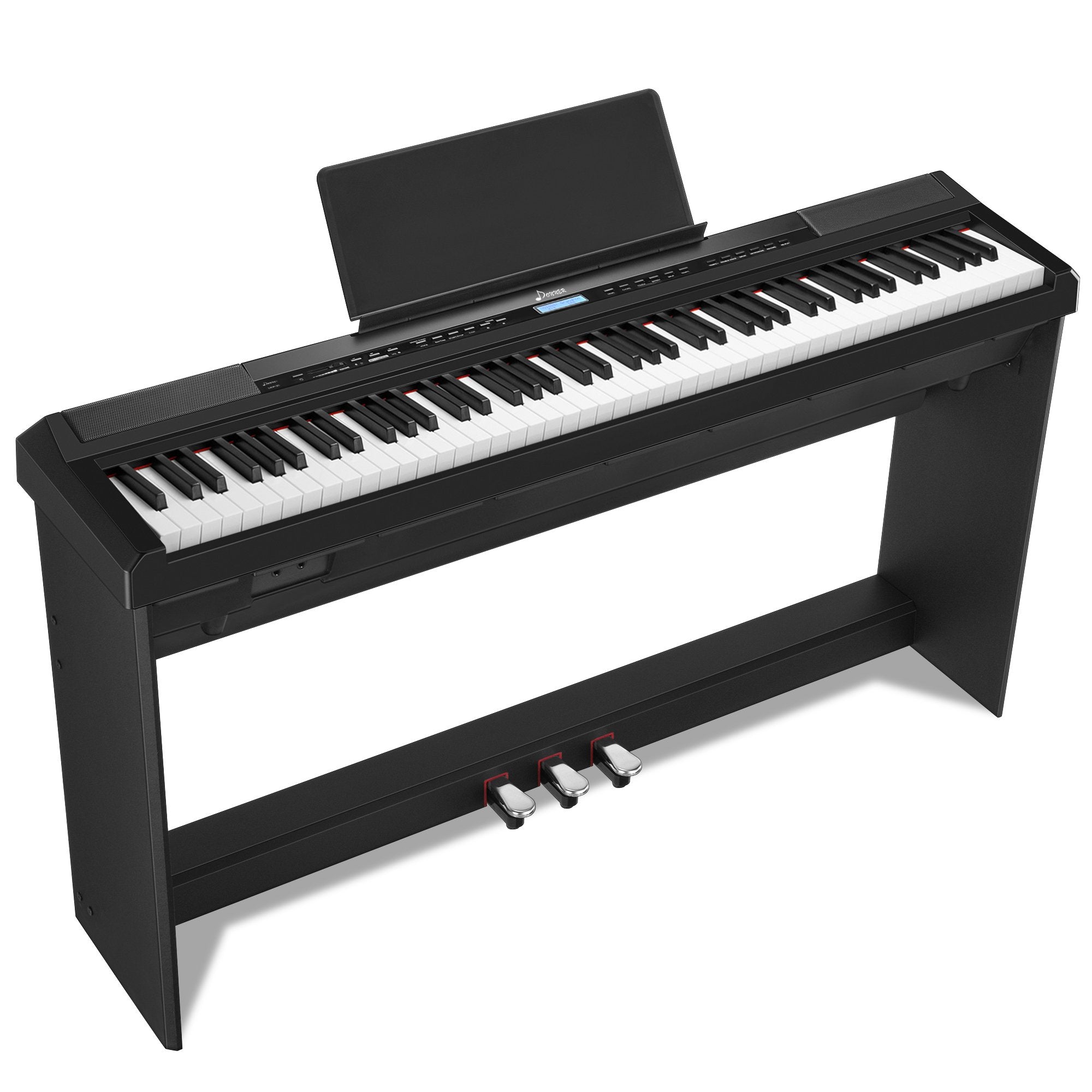 Donner DEP-20 Piano digital pesado-Negro##