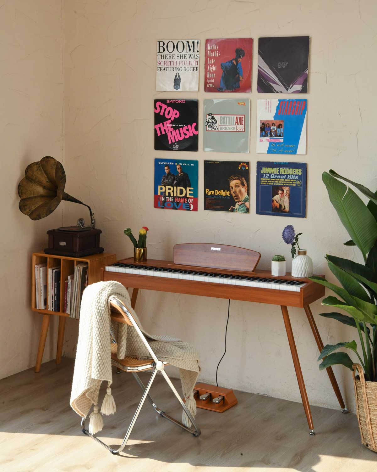 Donner DDP-80 piano de digital estilo madera 88-teclas contrapesadas