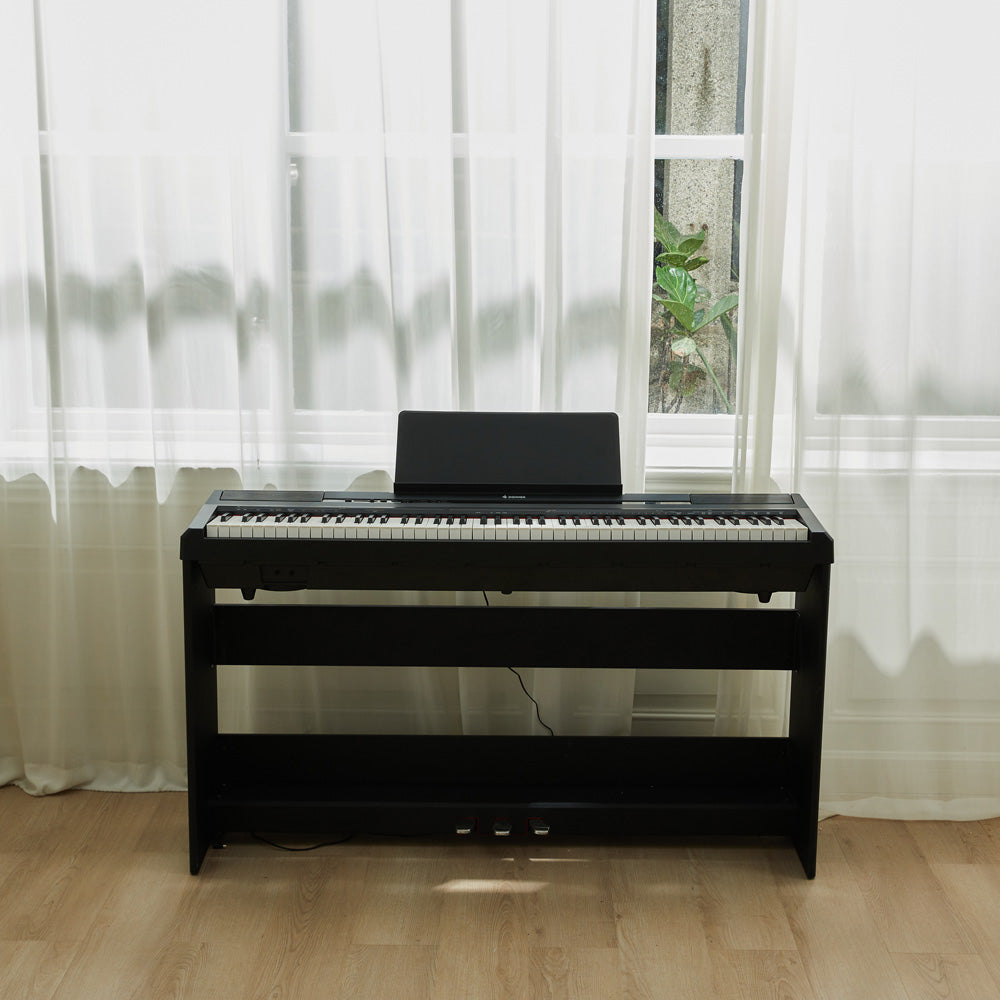 Donner DEP-10 piano digitale portátile semi ponderado con 88 teclas con soporte