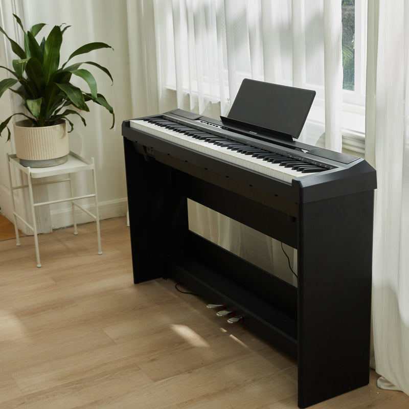 Donner DEP-10 piano digitale portátile semi ponderado con 88 teclas con soporte
