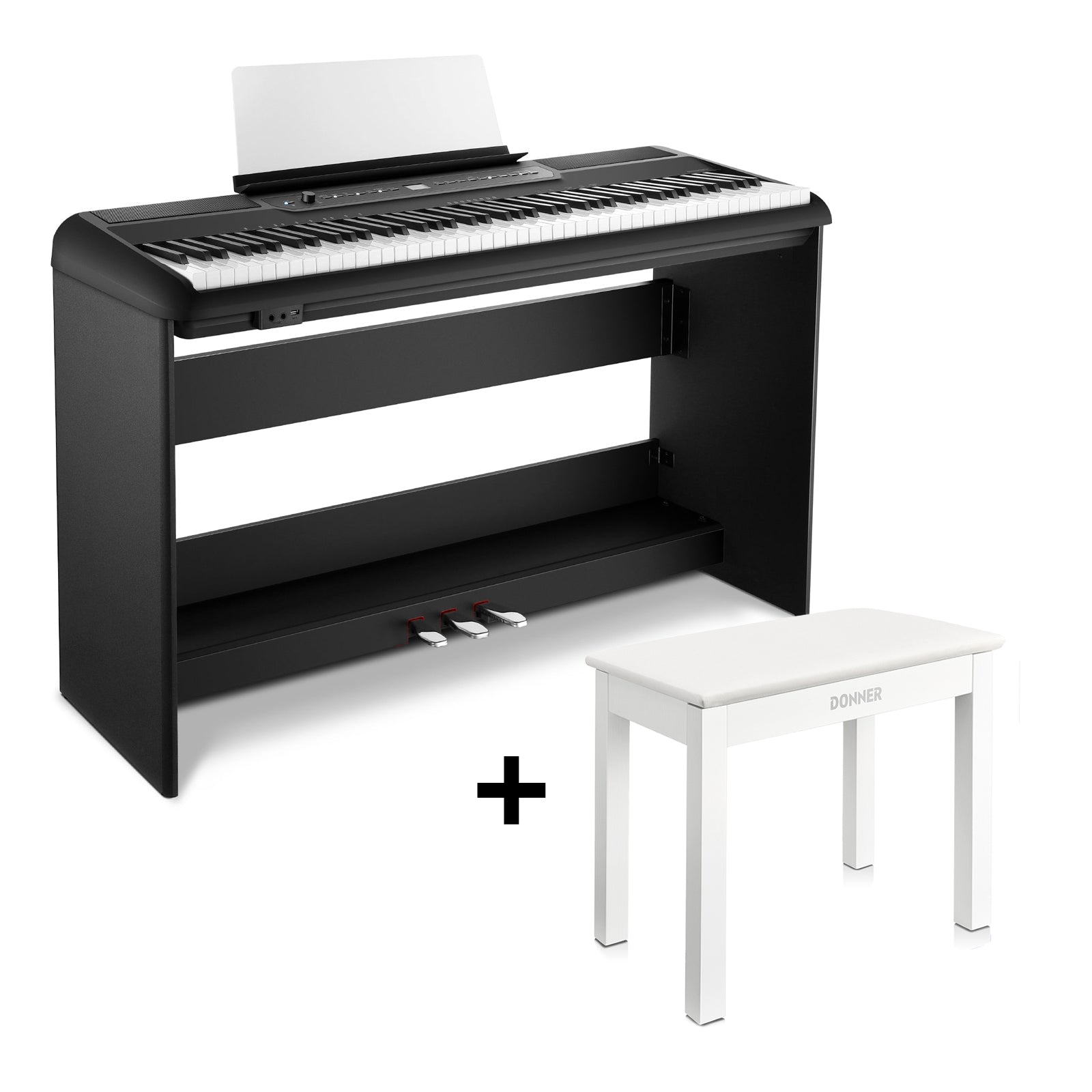 Donner SE-1 piano digital de 88 teclas con teclas ponderadas