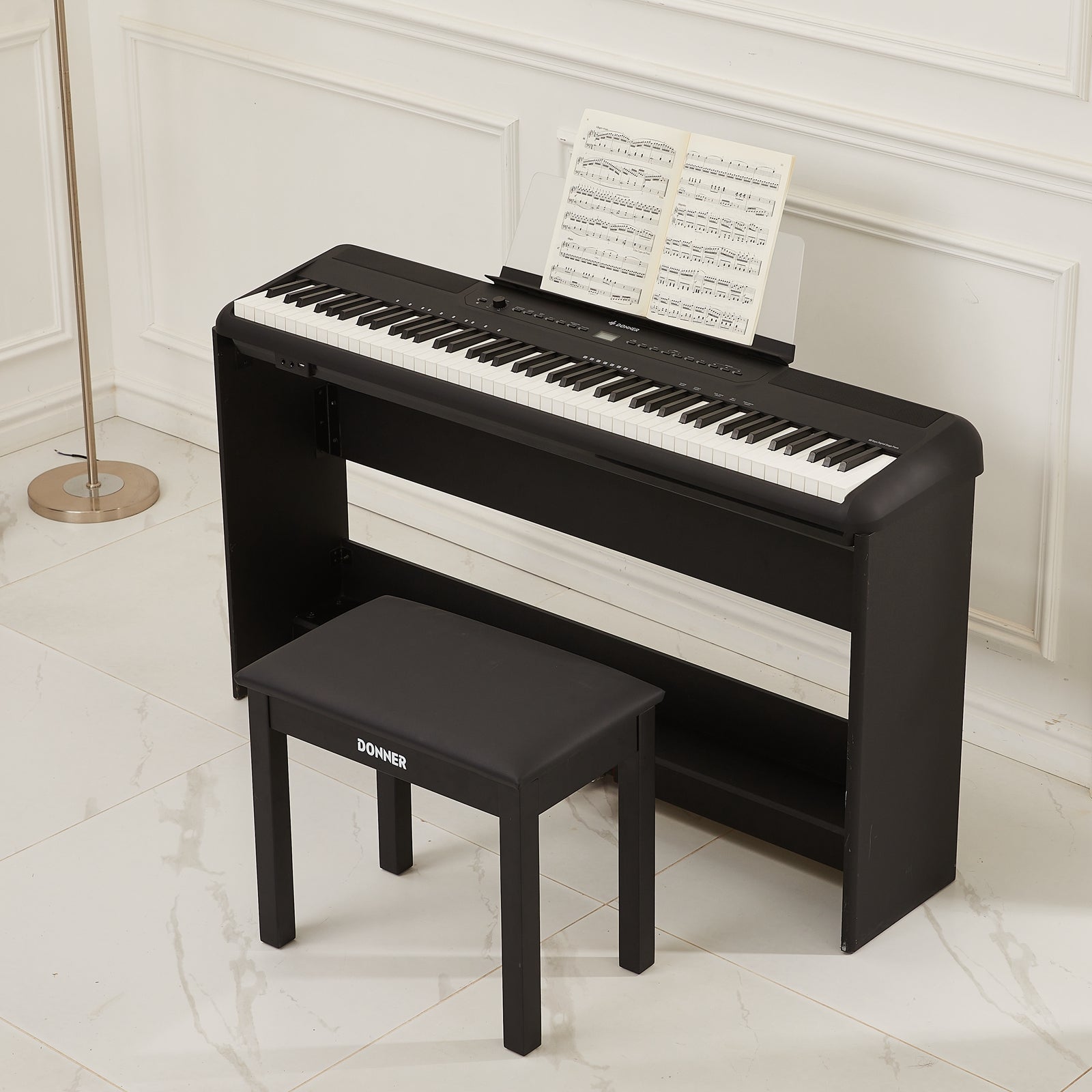 Donner SE-1 piano digital de 88 teclas con teclas ponderadas